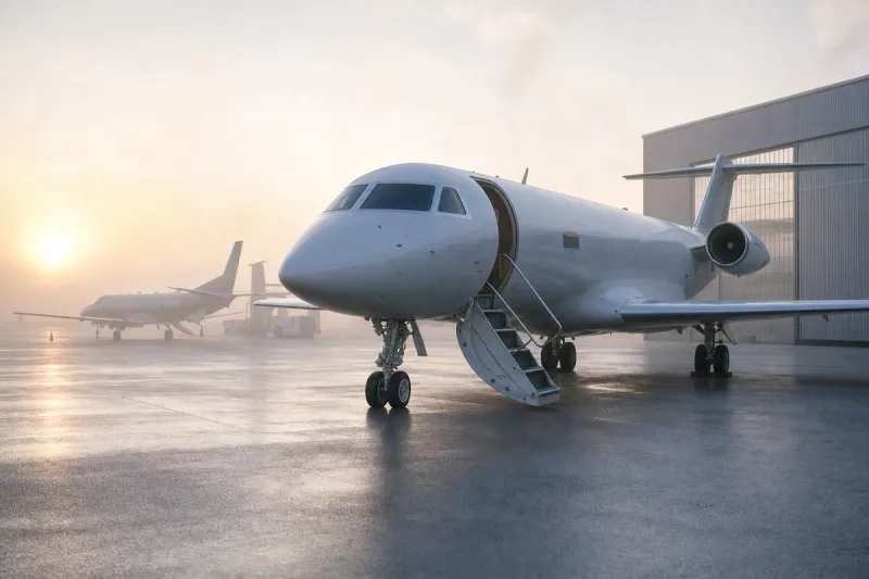 Business jet (file photo)