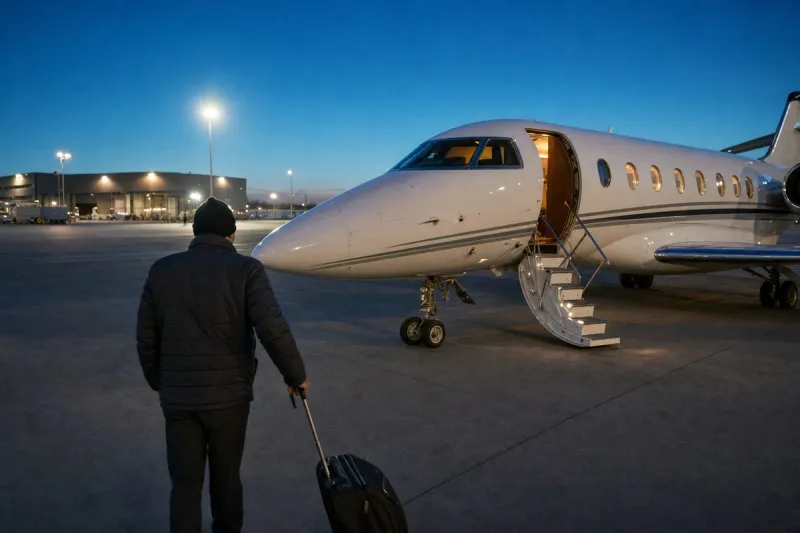 Business jet (file photo)