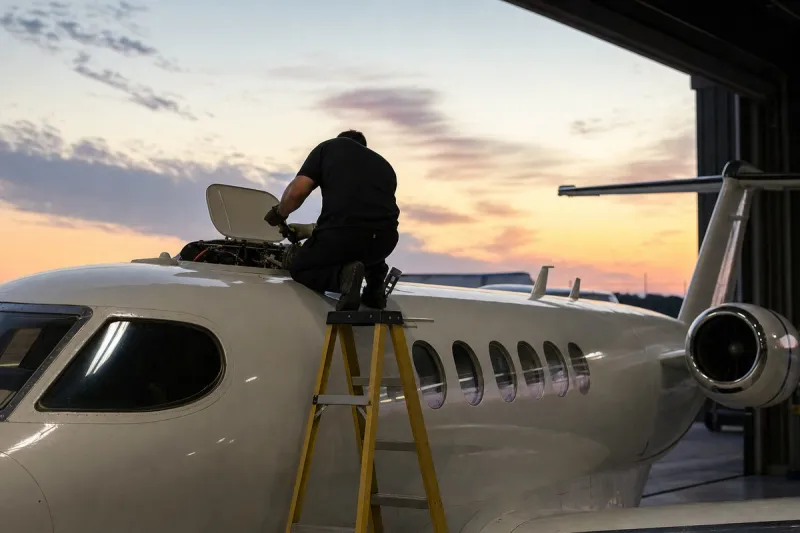 Business jet (file photo)