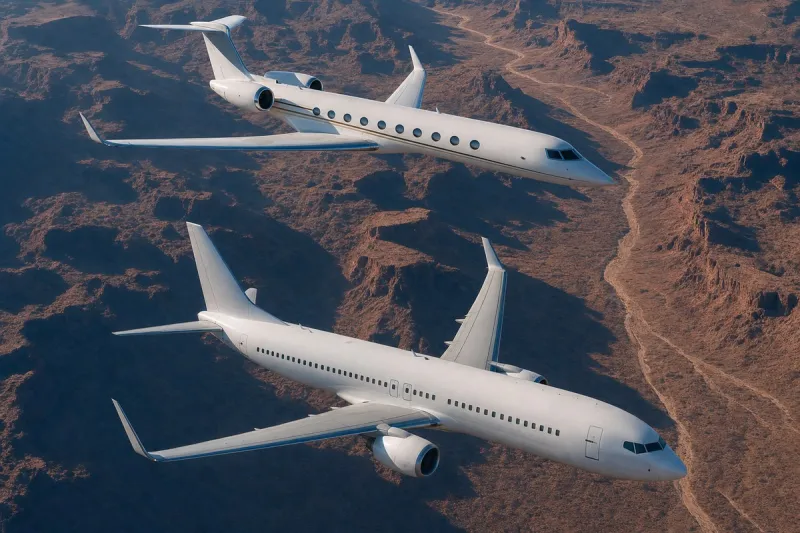 Business jet (file photo)