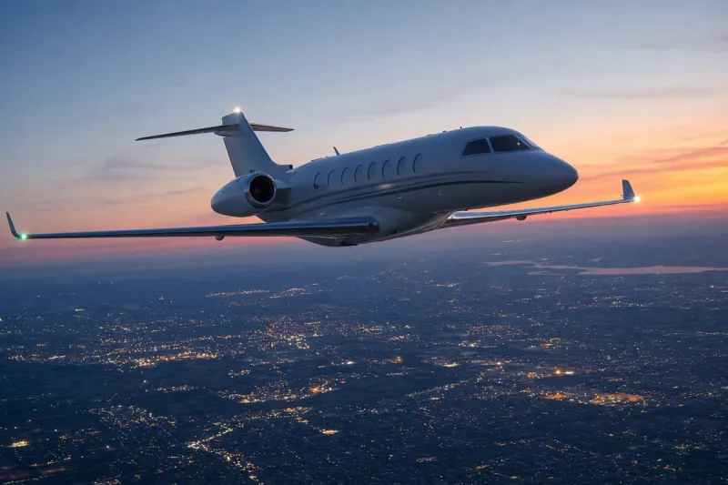 Business jet (file photo)