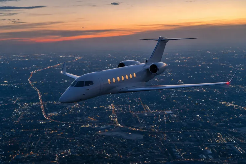 Business jet (file photo)