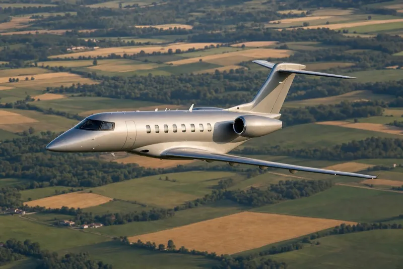 Business jet (file photo)