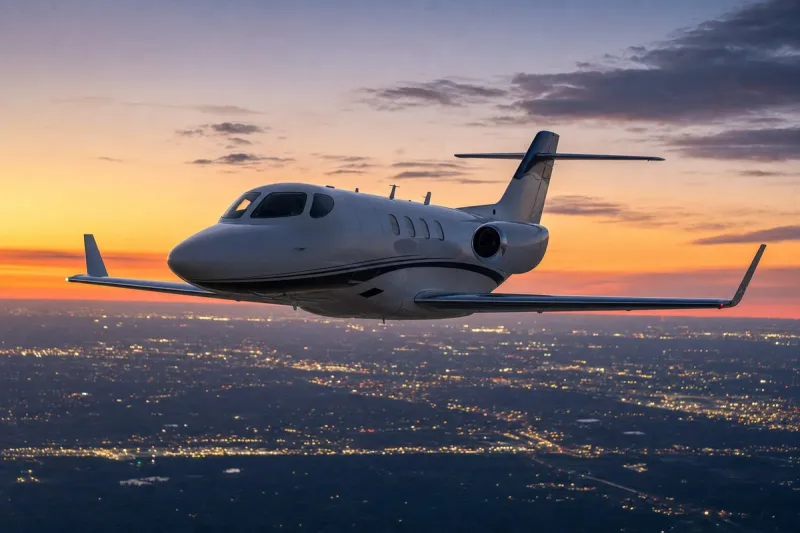 Business jet (file photo)