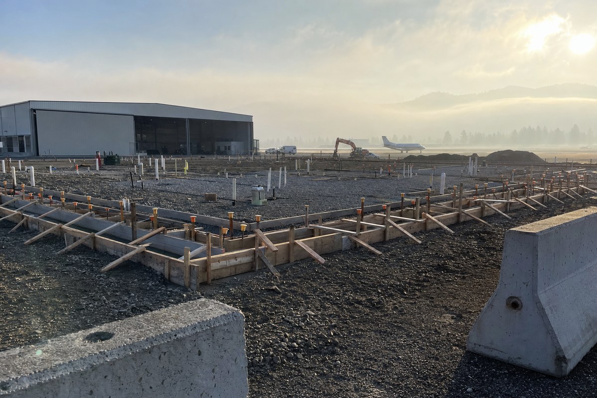 StanCraft Jet Center breaks ground on $3.5M second hangar at Coeur d'Alene Airport