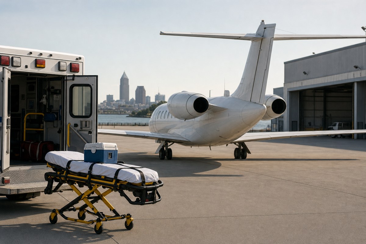 Aitheras Aviation says relocating Burke Lakefront Airport transplant flights is 'not plausible'
