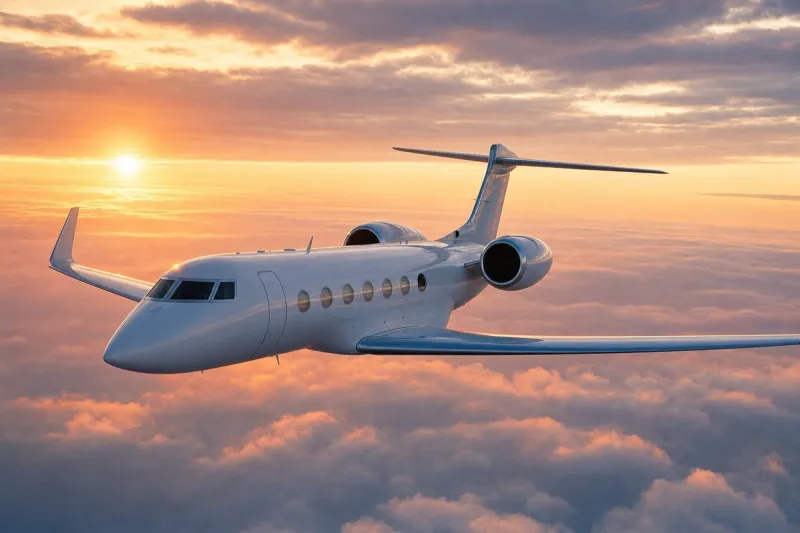 Business jet (file photo)
