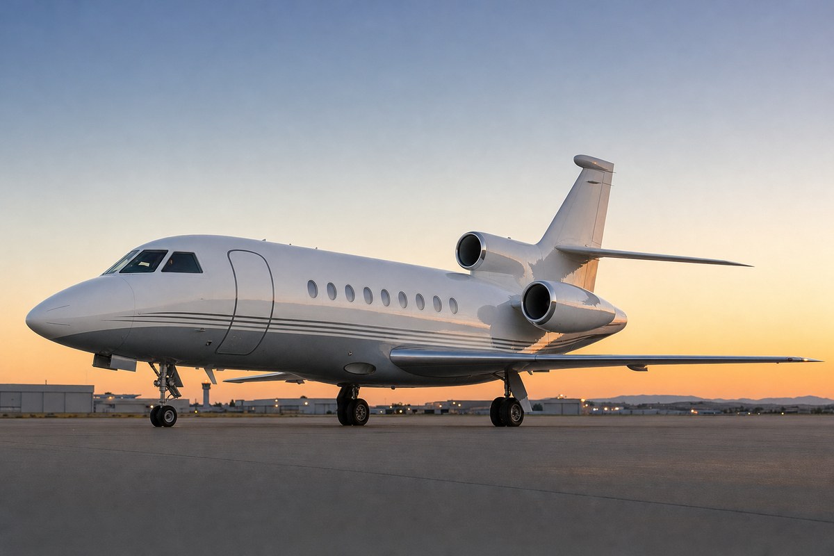 2003 Dassault Falcon 2000 With 5,424 Hours Listed for Sale With Collins Pro Line 21 Upgrade