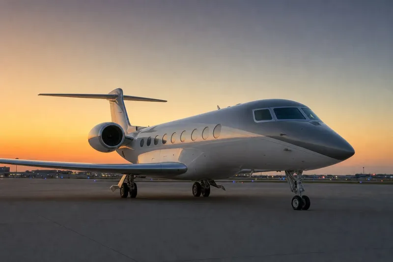 Business jet (file photo)