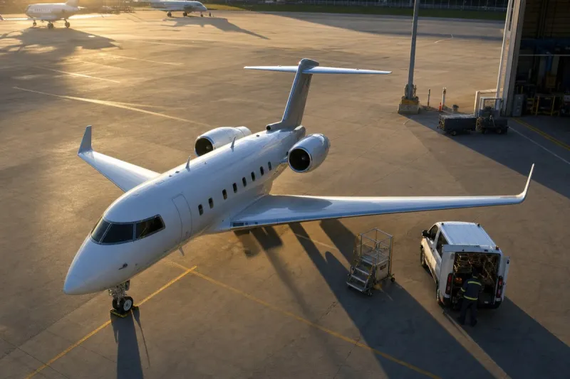 Business jet (file photo)