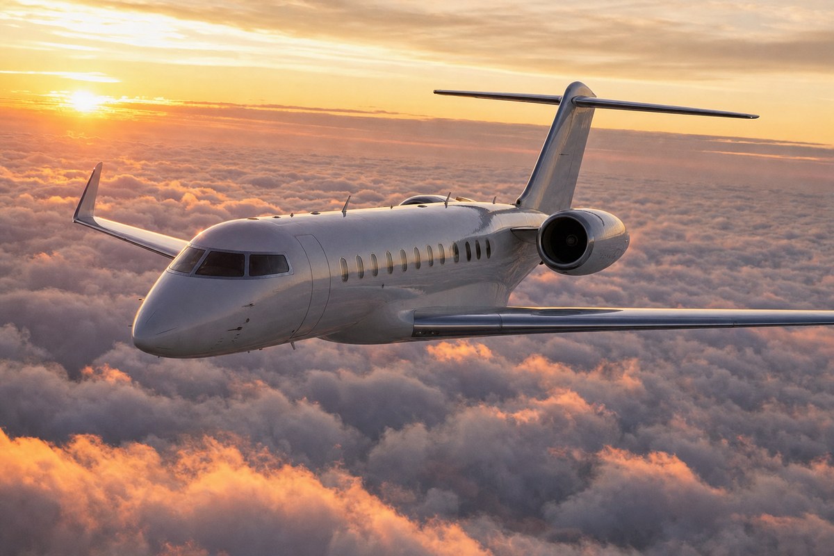 Large-Cabin Jet Sales Fell 25% in Q3 2026 Even as Trailing-Year Turbine Market Rose 11%