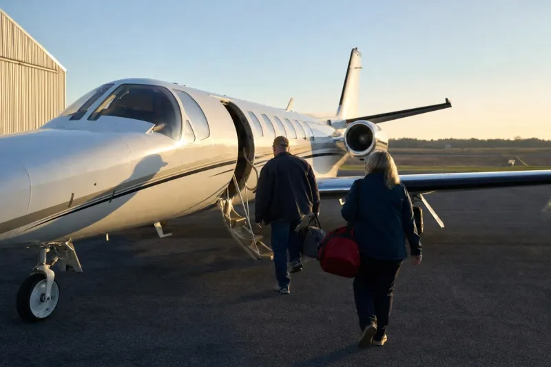 Business jet (file photo)