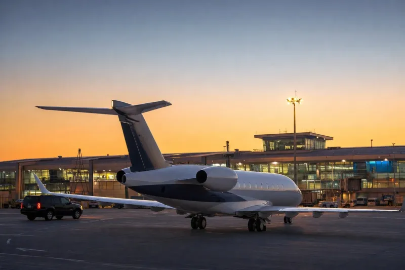 Business jet (file photo)