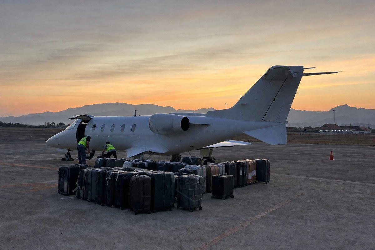 Filipino suspect paid $49,500 to charter Learjet N73GP to smuggle 521 kg of methamphetamine worth ₱3.54 billion from Lao
