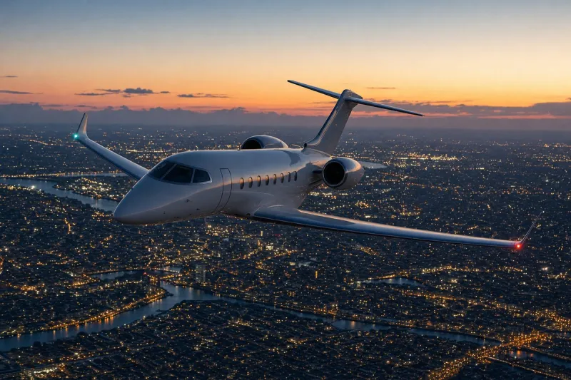 Business jet (file photo)