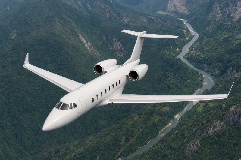 Business jet (file photo)