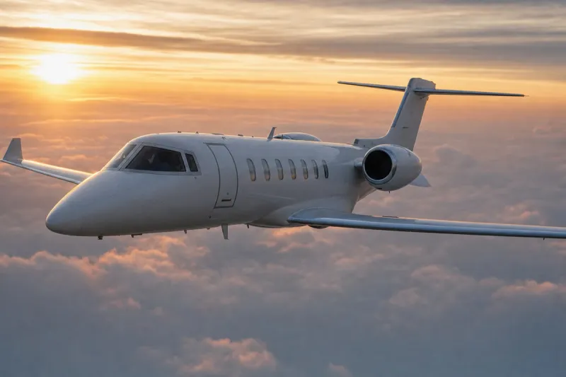 Business jet (file photo)