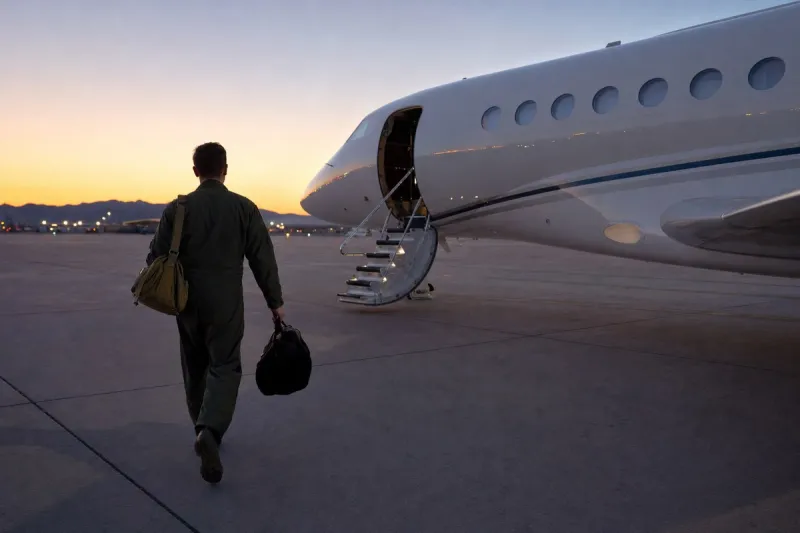Business jet (file photo)