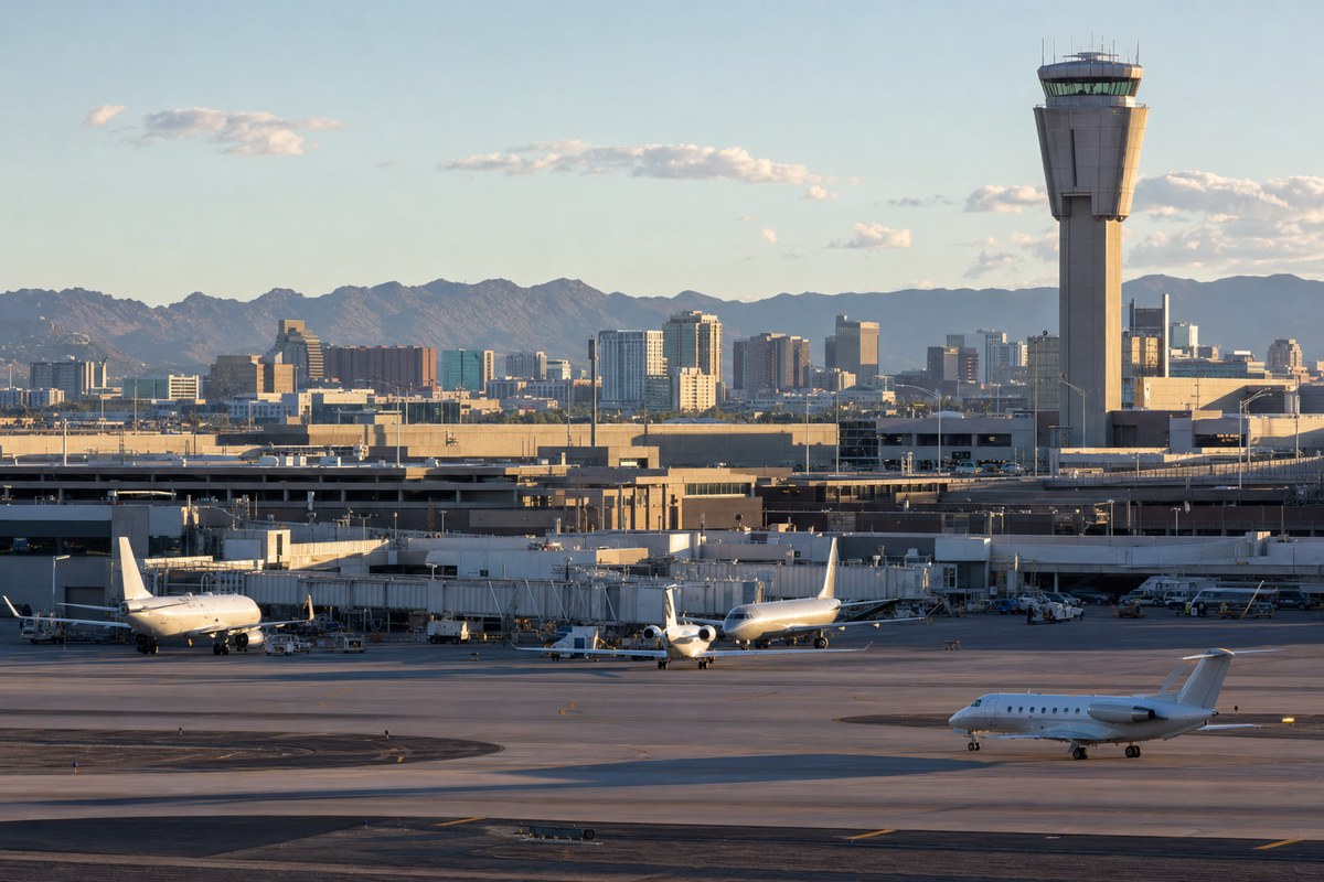Wind Triggers Ground Stop at Phoenix Sky Harbor International Airport