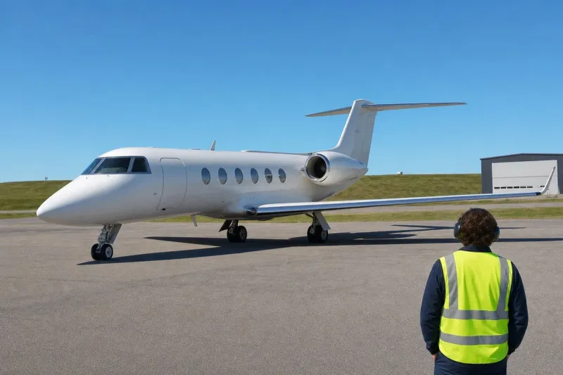 Business jet (file photo)