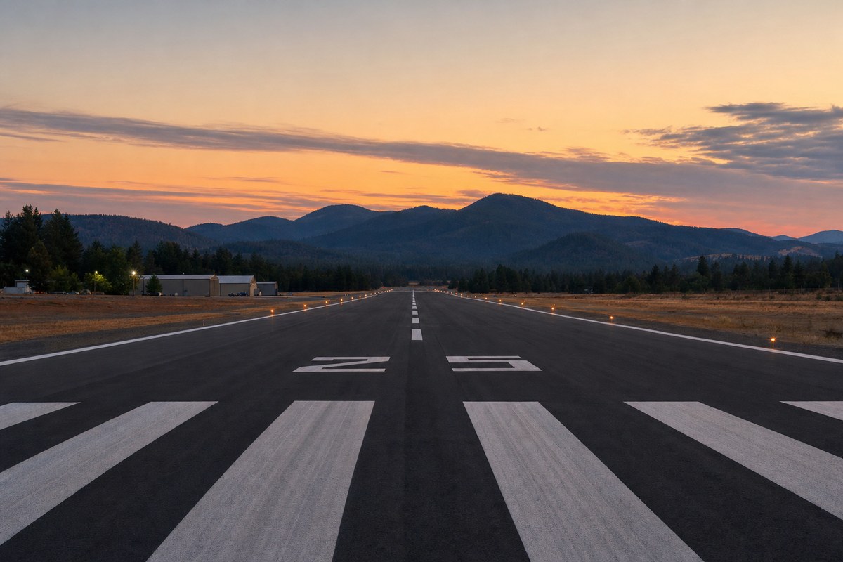 Oakridge State Airport Marks Completion of State-Funded Runway Rebuild to Support Firefighting Aircraft