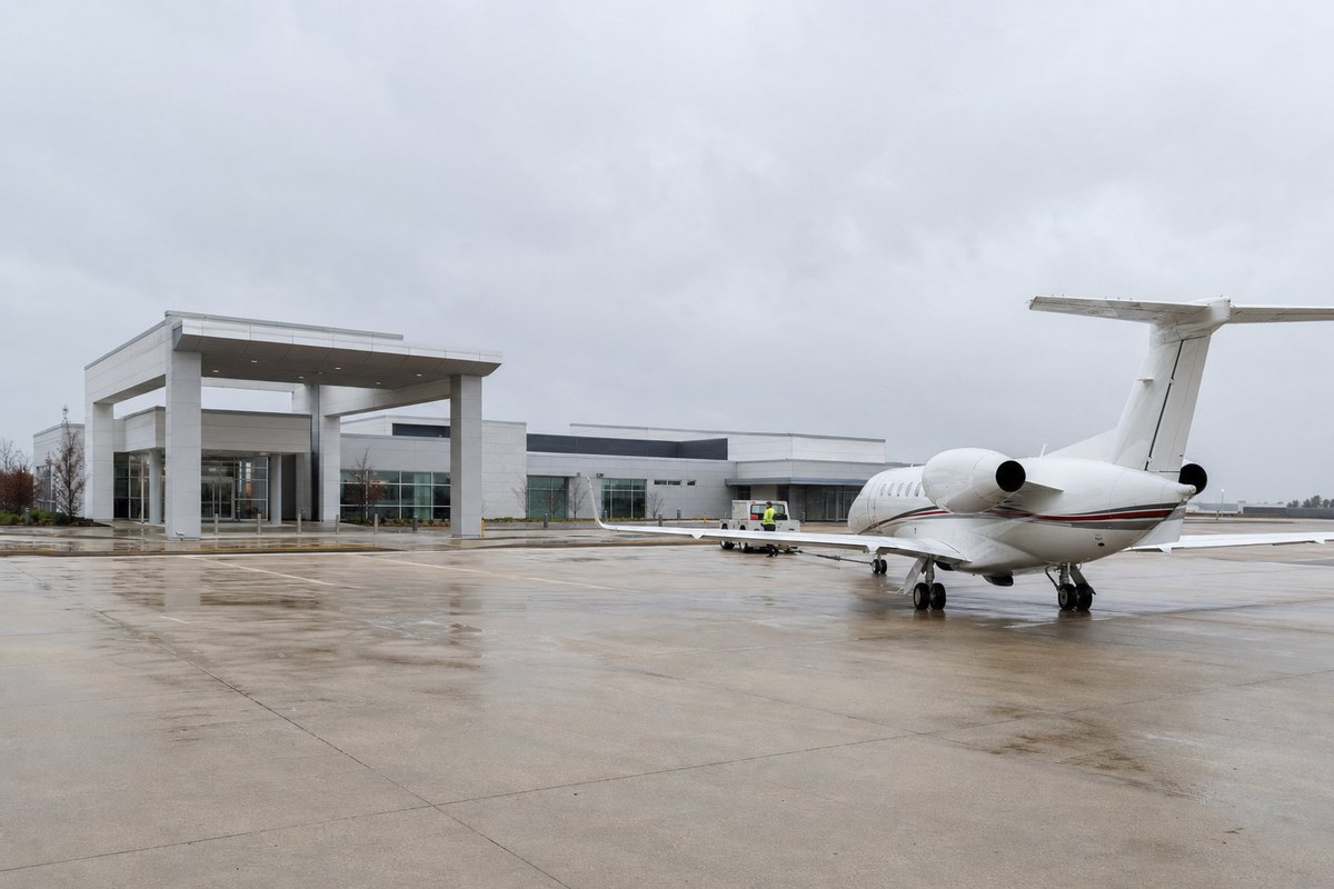 NetJets Plans New Private Terminals at Dallas Love Field, Washington Dulles and Rifle, Plus Larger West Palm Beach Facil