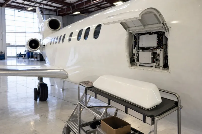 Business jet (file photo)
