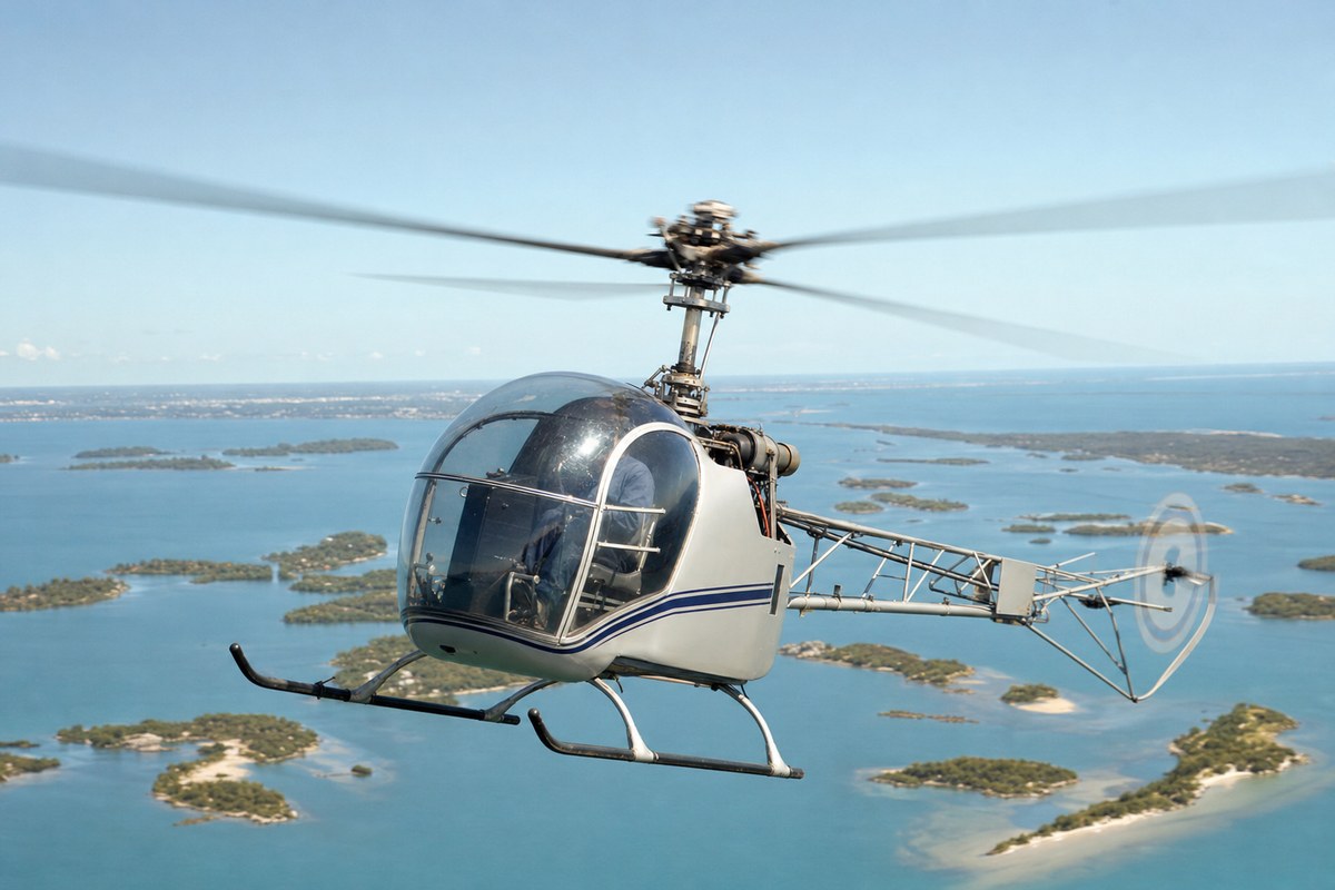 Brantly Helicopter, Founded in Philadelphia in 1945, Now Has Its B-2B Built Only in China