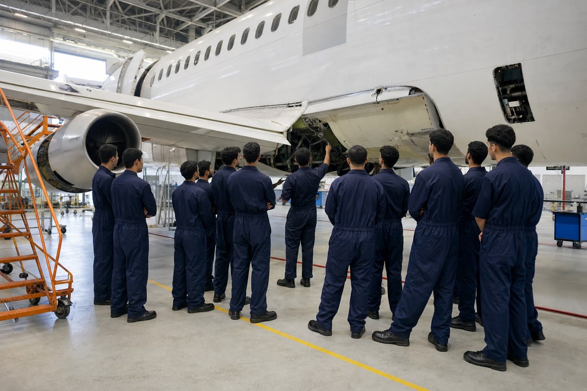 Abu Dhabi Aviation Group Marks First Anniversary of Al Jeer Programme for Emirati Aircraft Maintenance Engineers