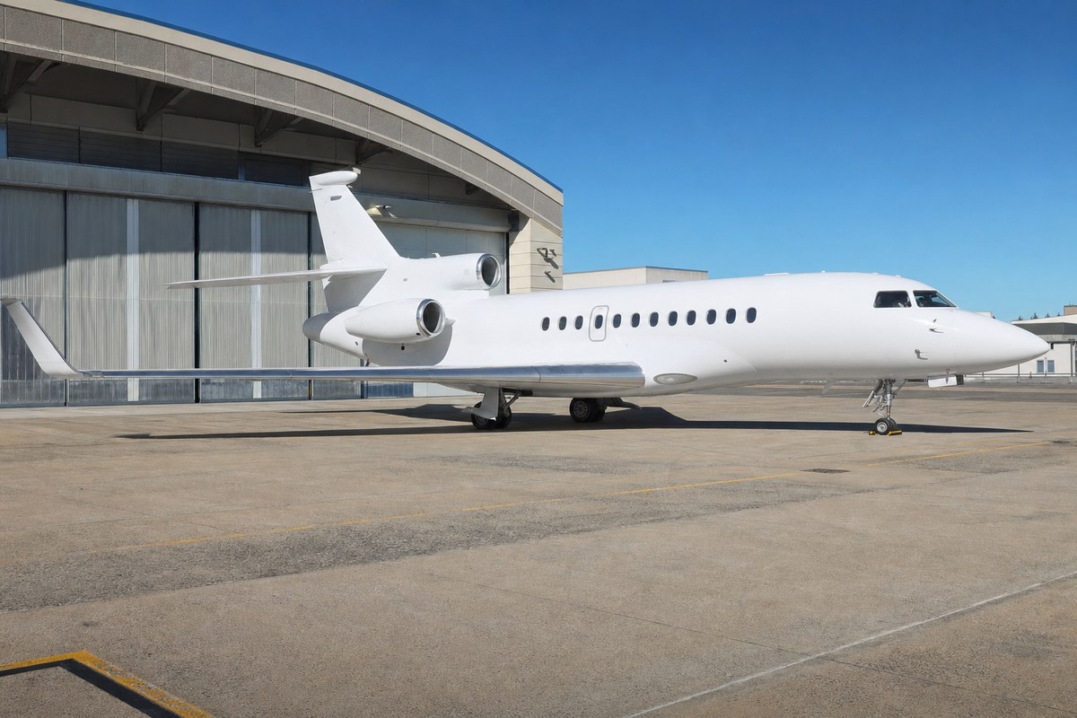 aero Manages Interior Refurbishment and Full Snow White Repaint of Owner's Falcon 7X