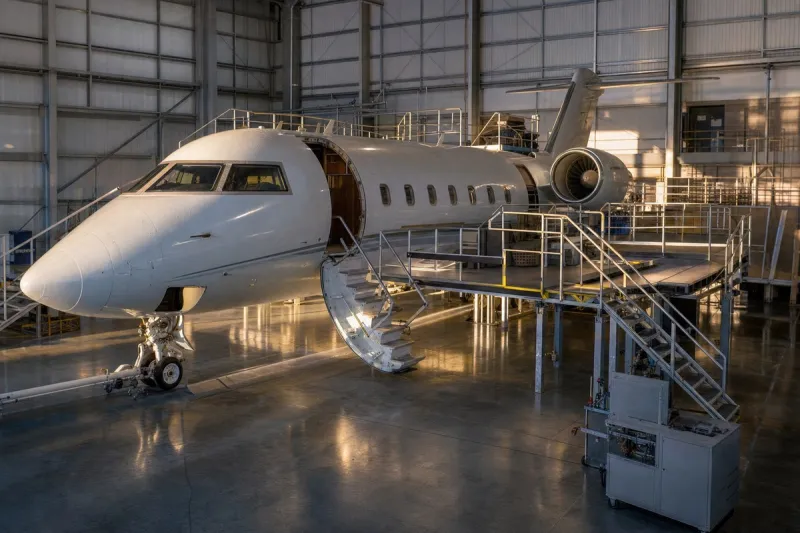 Business jet (file photo)