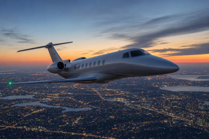 Business jet (file photo)