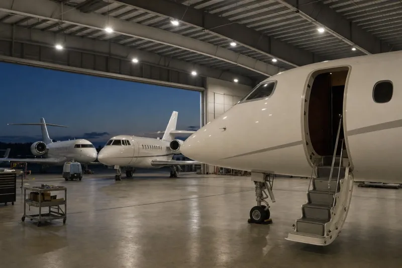 Business jet (file photo)