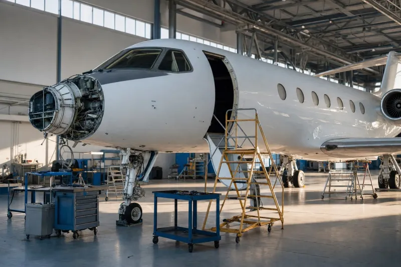 Business jet (file photo)