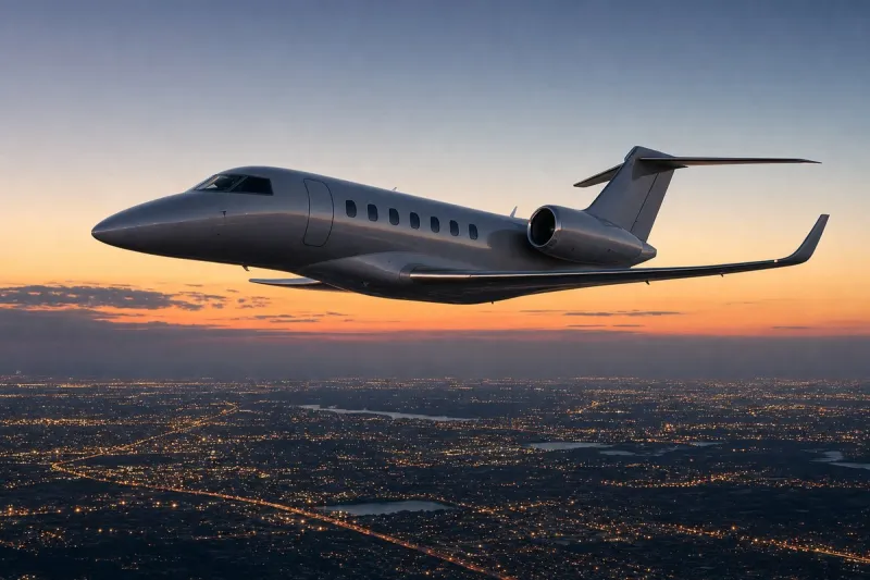 Business jet (file photo)