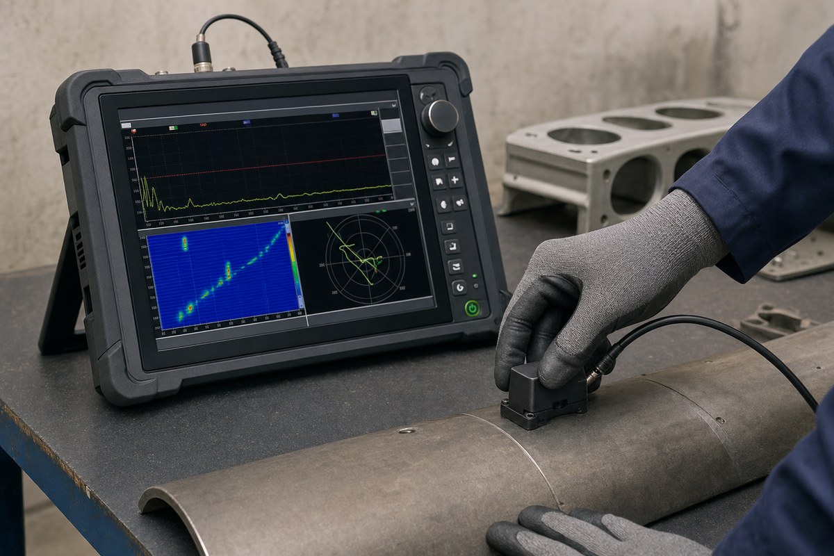 Evident's NORTEC 700 Eddy Current Flaw Detector Combines Conventional and Array Inspection in One Instrument