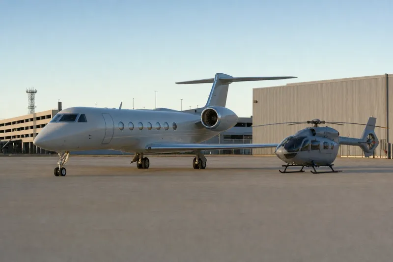 Business jet (file photo)