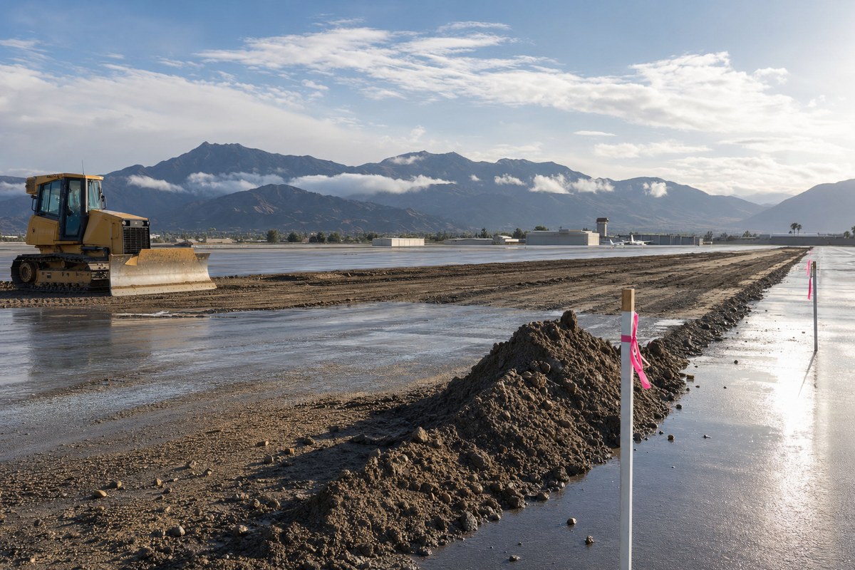 Desert Jet Breaks Ground on Ramp Extension at Jacqueline Cochran Regional Airport, Due by End of 2026