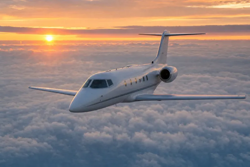 Business jet (file photo)