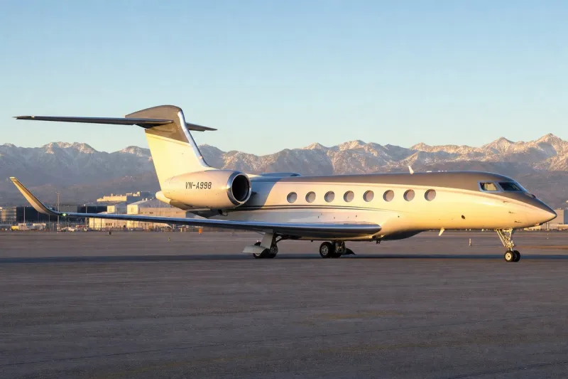 Business jet (file photo)