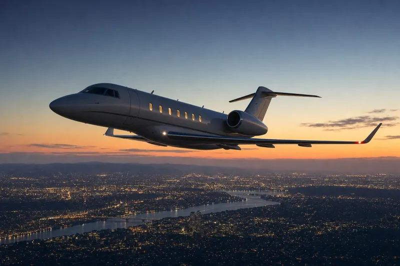 Business jet (file photo)