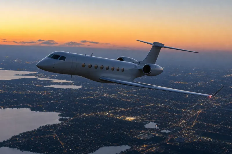 Business jet (file photo)