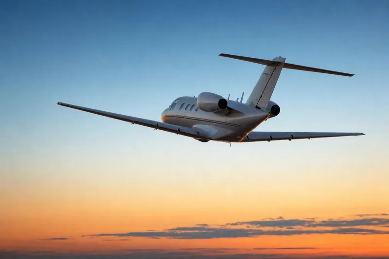 Business jet (file photo)