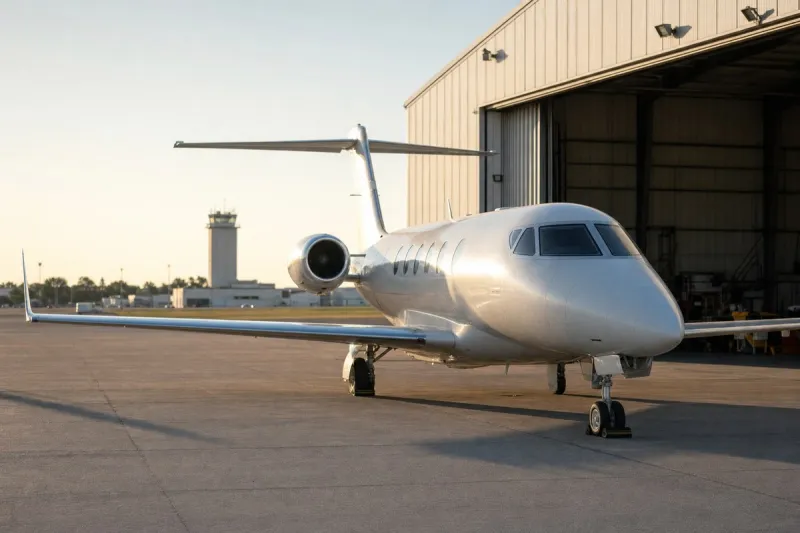 Business jet (file photo)