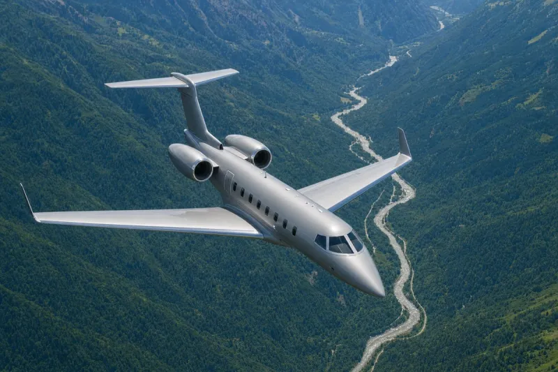 Business jet (file photo)