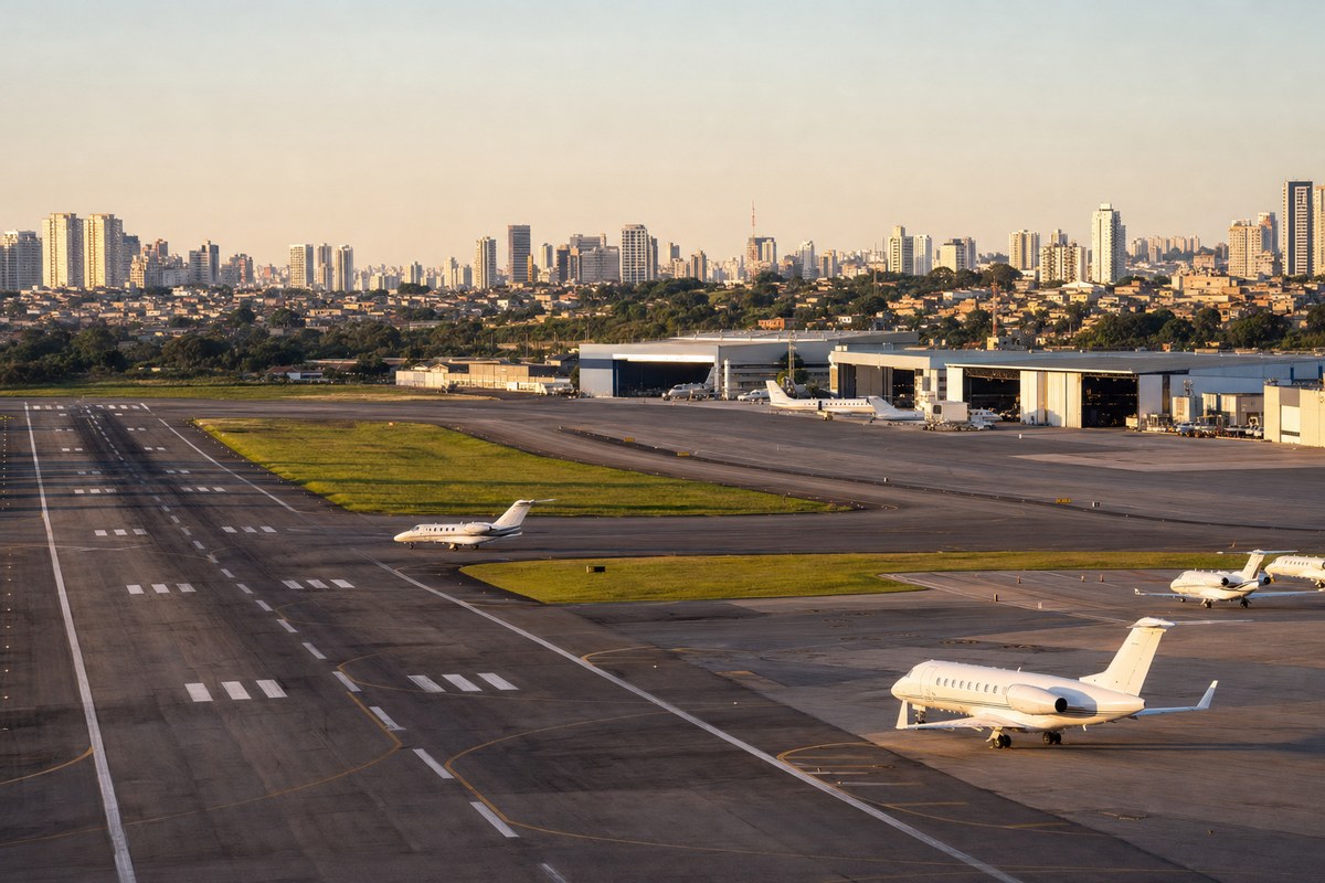ANAC Moves to Curb Black Market for Private Jet Slots at São Paulo's Congonhas Airport