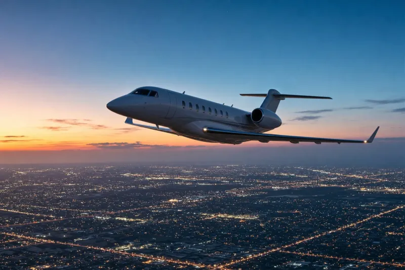 Business jet (file photo)