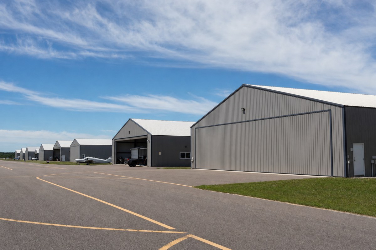 Ford Airport in Iron Mountain Has Tripled in Size in 20 Years, With More Hangars Under Construction