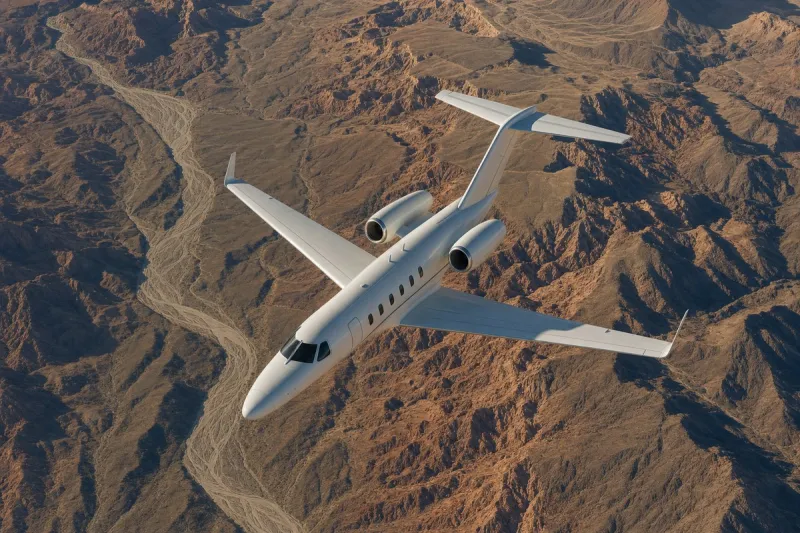 Business jet (file photo)