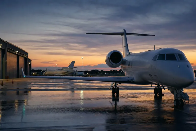 Business jet (file photo)